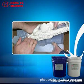 Transparent silicon rubber for jewellery casting